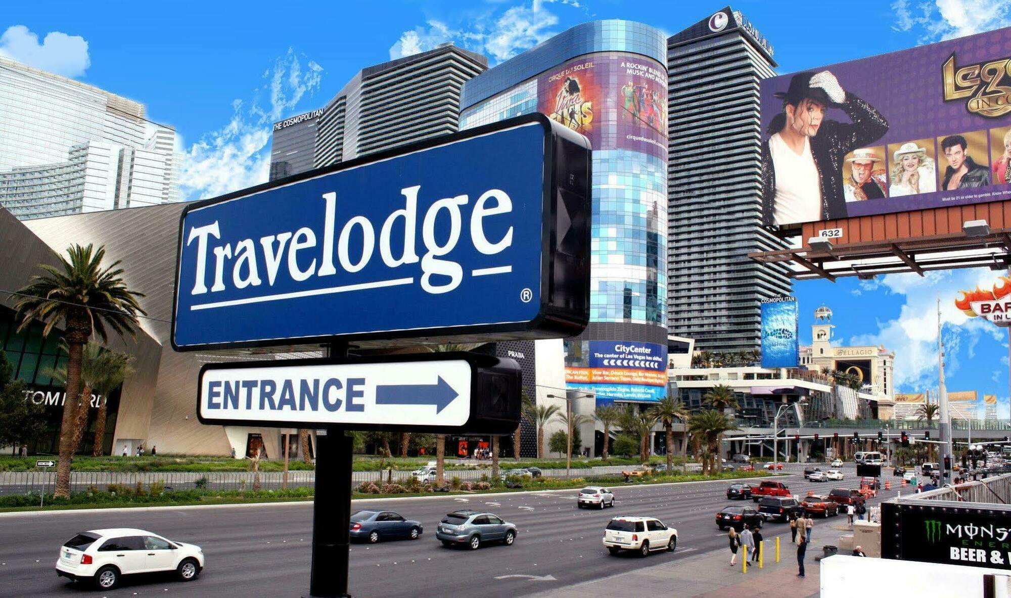 Travelodge By Wyndham Las Vegas Center Strip Exterior foto
